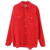 60s Rayon Box Silhouette Long Sleeve Flannel Shirt M Old Vintage Men's Used