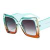 Trend Women Sunglasses 2024 Custom Logo Shades UV400 Large Frame Sun Glasses