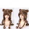 Funny Fashion Winter Hat Ear Protection Furly Cartoon Hat Soft Cute Bucket Hat Women
