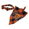 Decorative Dog Collar Halloween Dog Scarf for 4Sets Puppy Collar