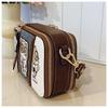 BEIBAOBAO New Cute Cartoon Bear Women's Messenger Bags Creative Trendy Ladies Single Shoulder Bags Fashion Lightweight Simple Underarm Bags for Female