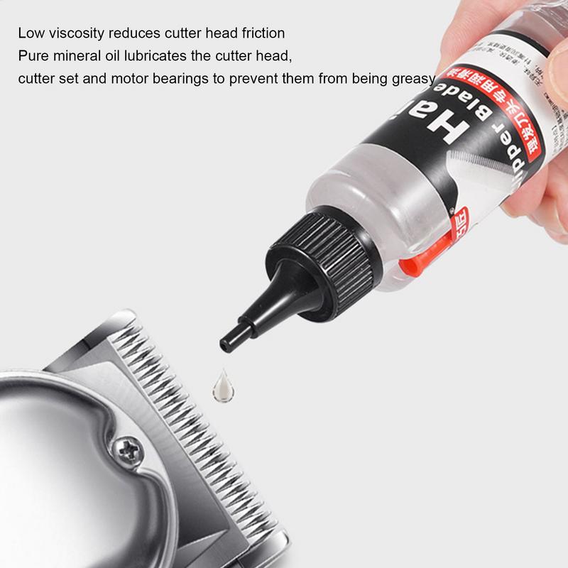 60ml Electric Hair Clipper Lubricant Hair Clippers Oil Clippers Lubricating Oils Scissors and Electric Shavers Maintenance Oil