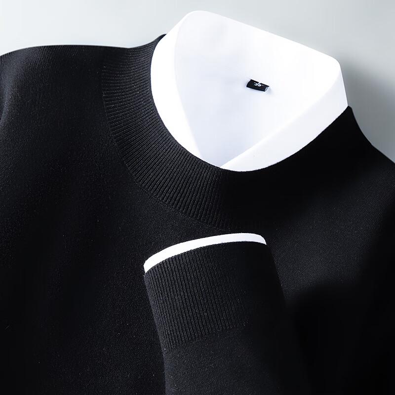 

FAPAI Men s Cashmere & Silk Blend Round Neck Sweater XL 52