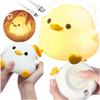 Duck-shaped Lamp Cute Silicone Duck USB Night Lamp