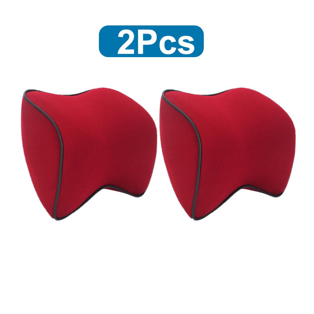 Breathable Car Headrest Neck Pillow Auto Car Seat Pillow Memory Foam Head Support Neck Rest Protector Automobiles