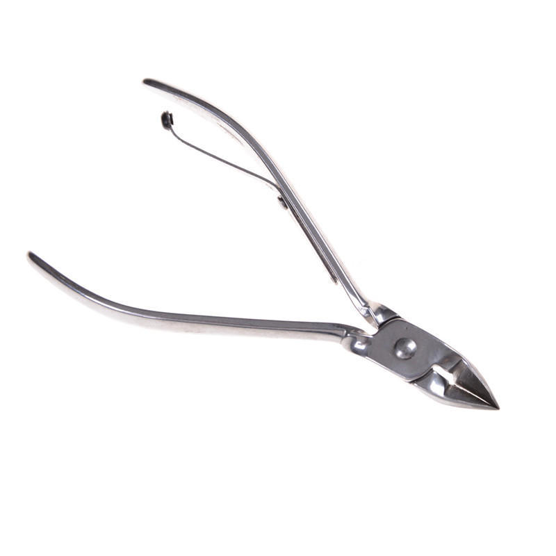 Stainless Steel Manicure Nipper Clipper Scissors Nail Plier Cutter Pedicure Tool