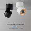 Foldable LED Spotlight: Adjustable Anti-Glare COB Surface Mounted Downlight for Living Room