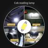 10-40Pcs White COB C5W LED Bulbs 12V 24V Car Auto Festoon Dome Interior LED Lights Lamp Roof Reading Bulb 31mm 36mm 39mm 41mm Bulbs 7