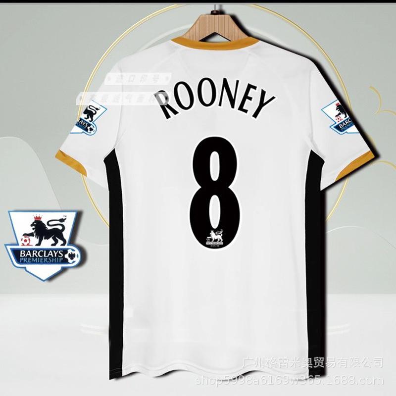 Premier League Giants Club Red Devils Retro Jersey Superstar Collection Best Lineup Owen Rooney Football Jersey