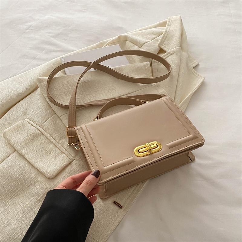 Chic 2023 Fashion Handbag For Women Stylish Summer Pu Leather Shoulder Bag Trendy Black Purse