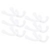 6Pair Ear Strap Pad Mouth Muffle Ear Protector Silicone Earloop Ear Savers for Daily UseWhite