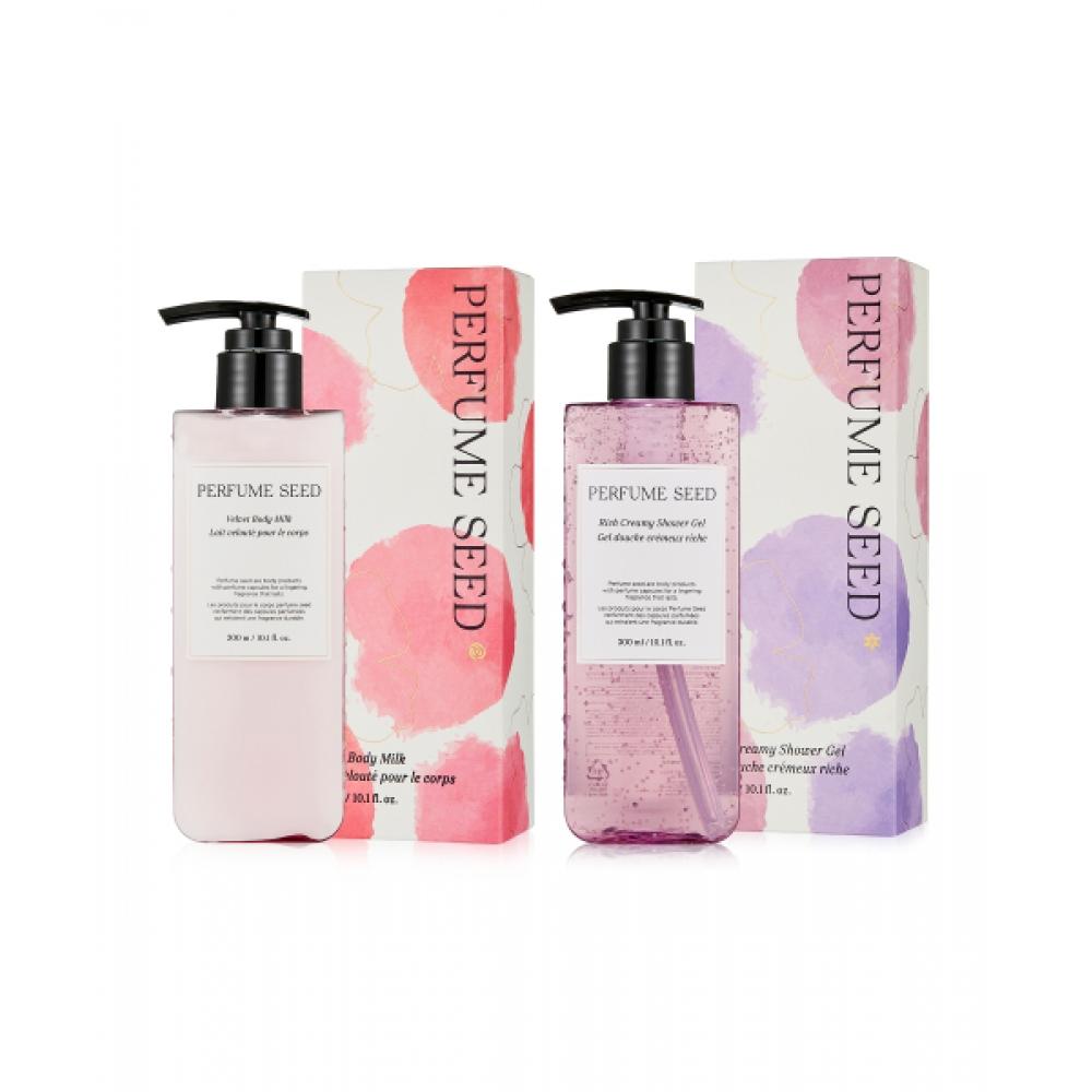 The Face Shop Молочко для тела с ароматом семян 300 мл Выберите 1 velvet body milk