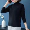 Cashmere Sweaters for Women Loose Solid Color Autumn Winter Spring Wool Warm Woman Pullover Casual Long Sleeve Half Turtleneck Knit Sweater