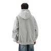 Half-zip Sweatshirt Men's Winter Solid Color Hoodie Casual Versatile Couple Sports Coat