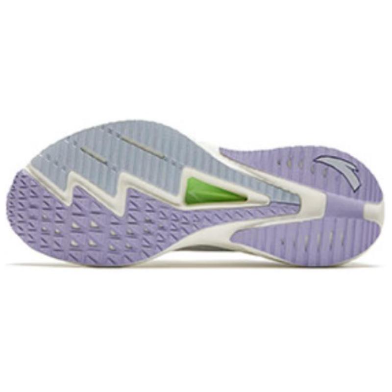 Anta Cushioning, Wear Resistant Low top Training Running Shoes Women's White Purple Sneakers 122425585-1