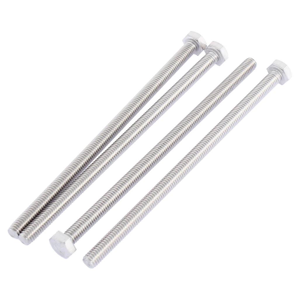 M10//10mm completamente roscados tornillos de latón sólido perno hexagonal hexagonal DIN933
