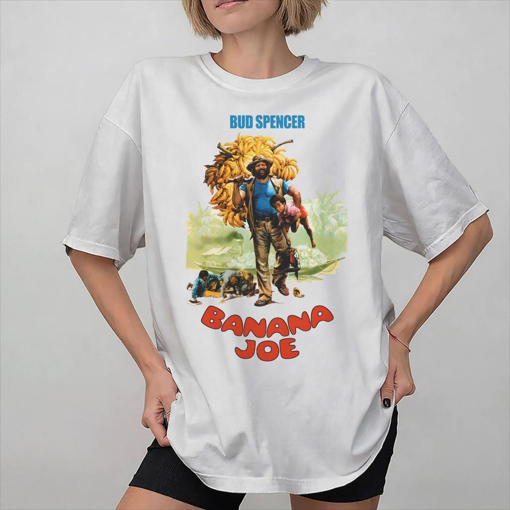 Banana Joe Bud Spencer Tee Shirt for Unisex Women Gift Idea T Shirts Cotton Clothing