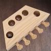 Whack-a-mole Cat Toy Cat Scratching Board Nest Claw Grinding Artifact Self-hi Cat Scratching Board Solid Wood Interactive Puzzle