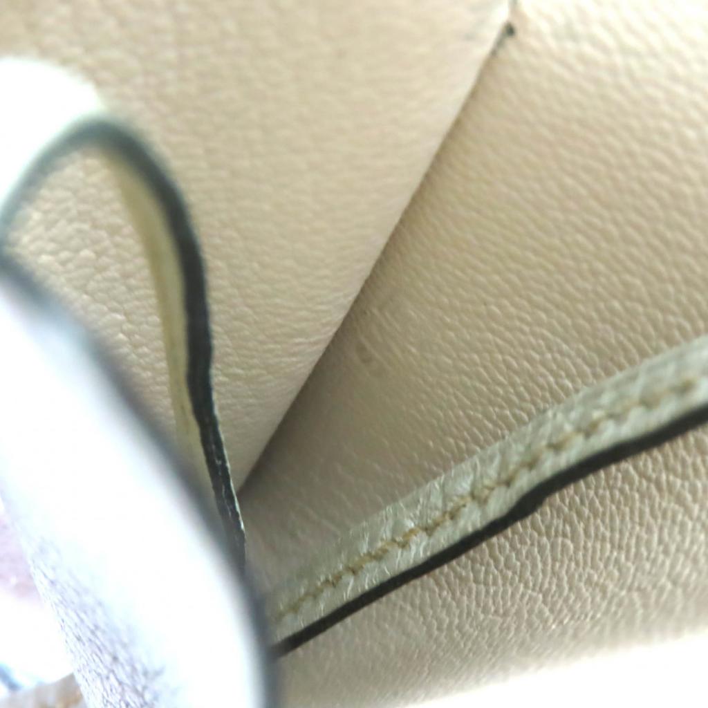 Tolle HERMES Halskette Ära Margiela Große Clochette Hell moosgrünes Leder Herren Gebraucht