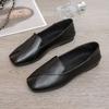 Square Toe Slip-on Office Loafers Shoes for Women Summer High Quality Fashion Comfortable and Elegant Promotion Y2k Woman Flats