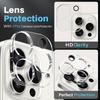 NORTHJO 5 In 1 For iPhone 16 Pro Max Case Clear PC+TPU Phone Cover with 2 Screen Film,2 Lens Film