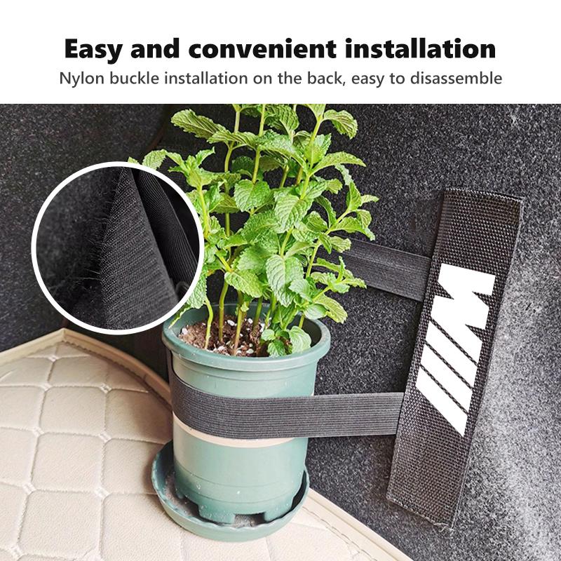 Car Trunk Organizer Strap Fixing Belt Storage Bag Tapes Fixed For BMW M F10 F20 F30 F40 F15 F25 F26 F31 F49 E62 E83 E84 BT8