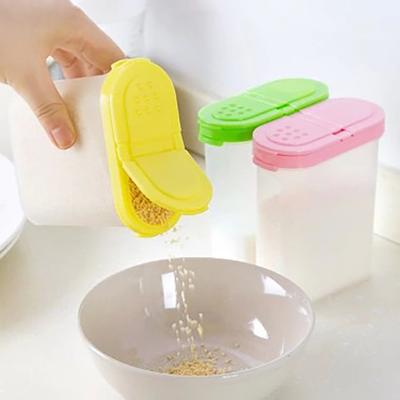 Lightweight Large Capacity Reusable Plastic with Lid Food Storage Tank for Salt Storage Cereal Box