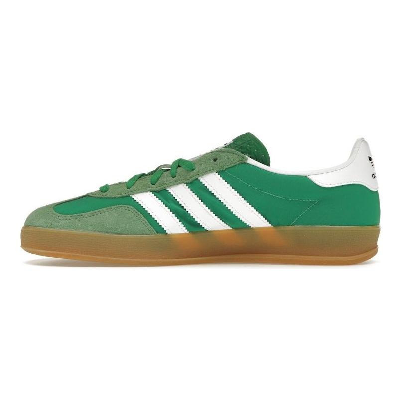 adidas Gazelle Indoor Hazy Green Unisex Sneakers Cloud-White IE6605