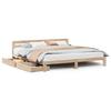 VidaXL Bed Frames Without Mattress 200x200 Cm Solid Pine Wood 3309857