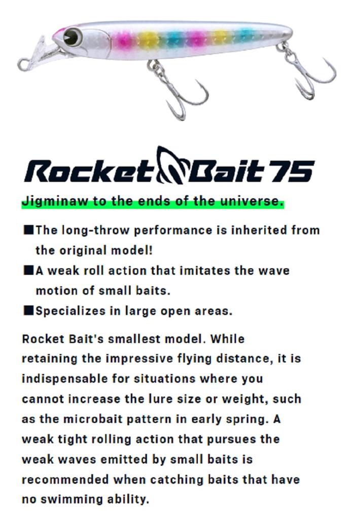 Ima Rocket Bait 75 Sinkender Köder 004 (8810)