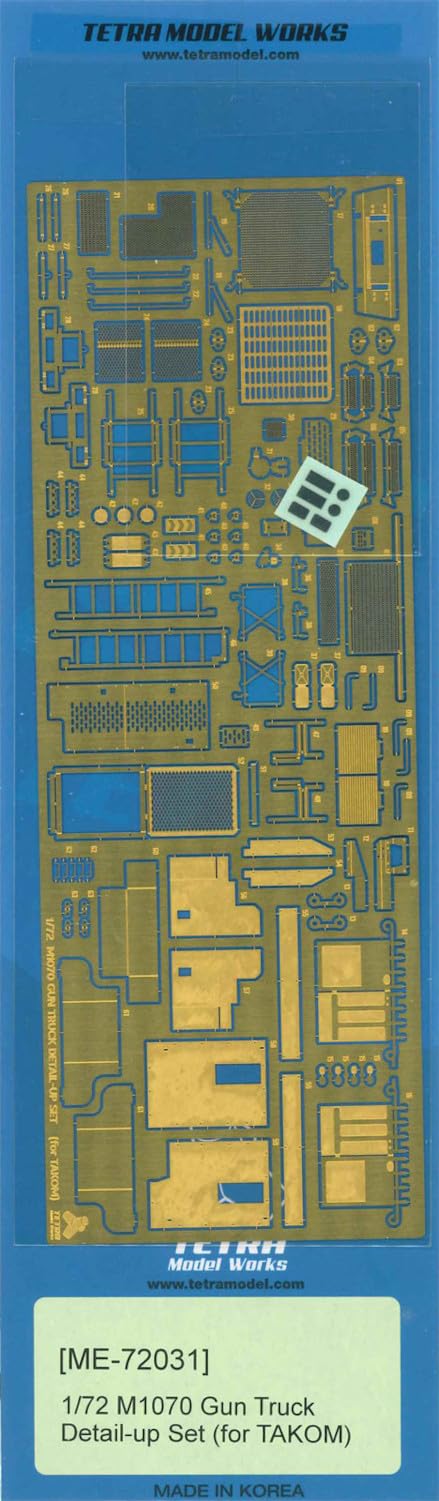 

Tetra Model Works ME Series M1070 Гантрак Фототравление Пластиковые Детали Модели ME7231 1/72 (ТАК) (Боевая машина)