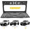 Foldable Tailgate Table for 2007-2024 Jeep Wrangler Jk and Jl, Rear Trunk Folding Storage Rack, Luggage Rack with Molle Panel, Wrangler Camping