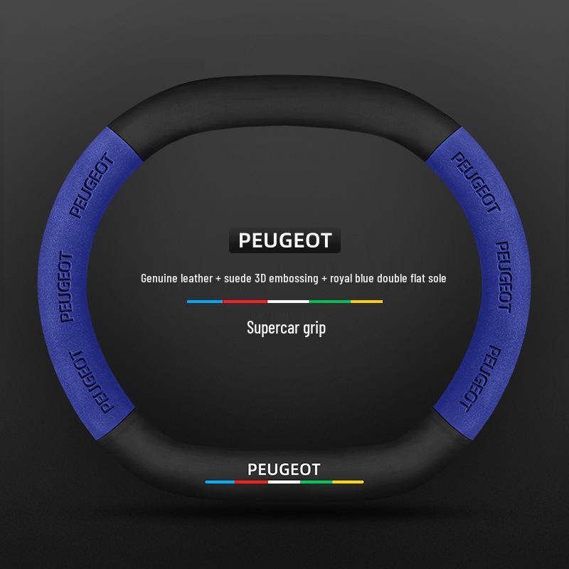 Steering Wheel Cover for Peugeot Models: 307, 3008, 4008, 2008, 508L, 301, 207