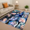 3D Kpop Felix Star Art living Room Non-Slip Area Rug Soft Carpet for Bedroom Playroom and Sofa,Easy Clean Home Decor Doormat