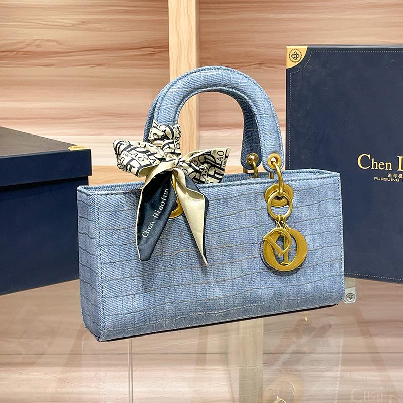 

2025 Сумка высокого класса с узором под аллигатора: Универсальная сумка кроссбоди и на плечо для женщин Large