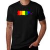 Gay Pride Lgbt Love Rainbow T Shirt Puerto Rico Rainbow Flag Tshirt Unisexs Graphic T Shirts Tshirt