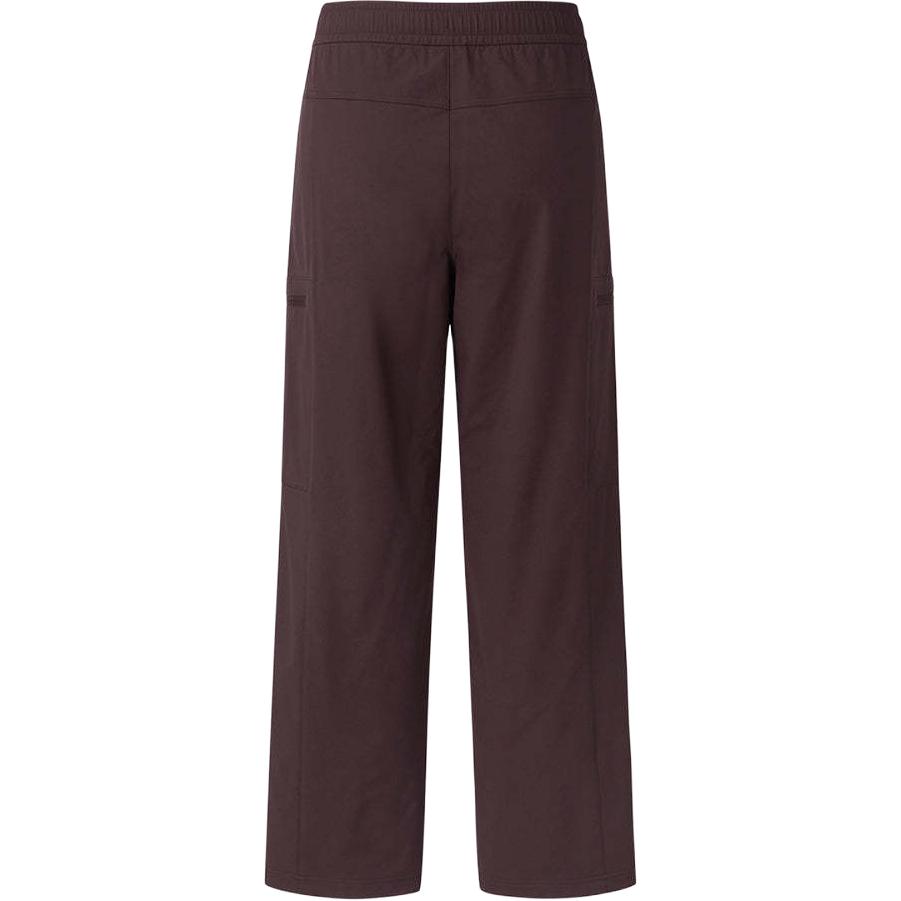 Salomon Solid Color Mid Waist Drawstring Loose Straight Leg Casual Pants Men bottoms Chocolate LC2578900