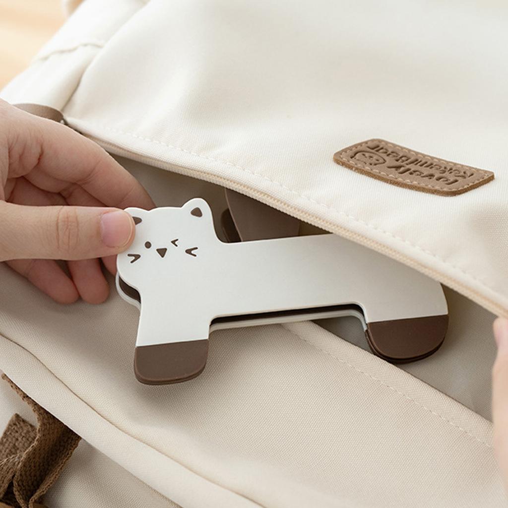 Portable Cat Design Page Holder Adorable Cat Design Reading Rack for Book Lovers & College Students