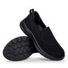 Couples Slip-on Casual Shoes Lightweight Flats Breathable Knitted Loafers Women Men Comfortable Daily Walking Shoes