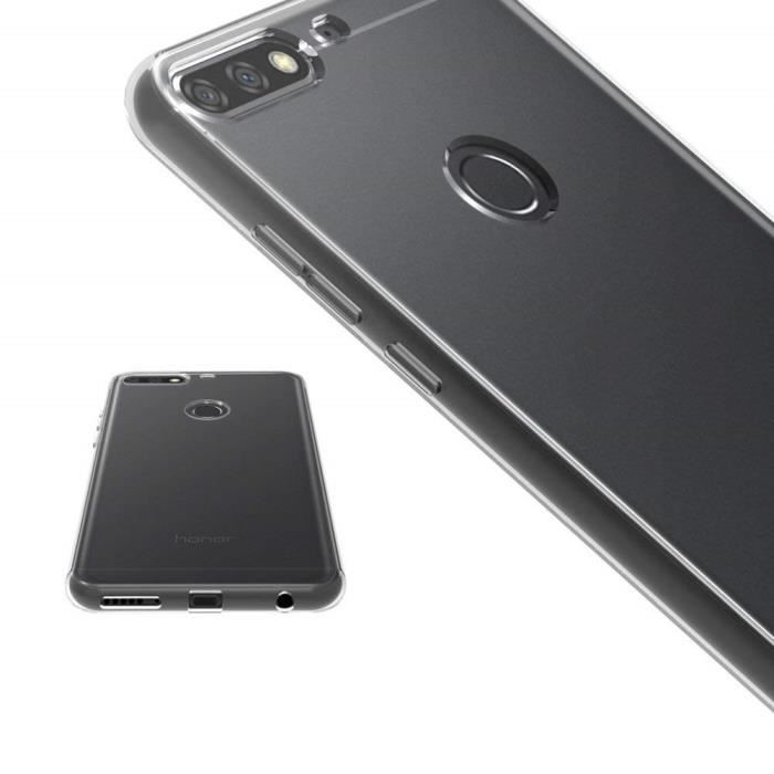 Coque Huawei HONOR 7C - Gel TPU Transparent Silicone Souple Ultra Fine [Phonillico®]