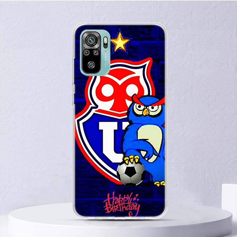 De Chile U-University Logo Soft Case For Xiaomi Redmi Note 14 14S 13 12S 11S 10S 12 11 10 Phone Cover 11T 11E Pro Plus 9 9S Shel