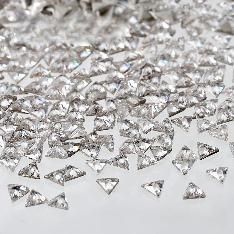 50Pcs Mini Zircon Diamonds Nail Art  Decor Manicure Charms Glitter 3D Crystals For Women Girls Nail Decor Craft