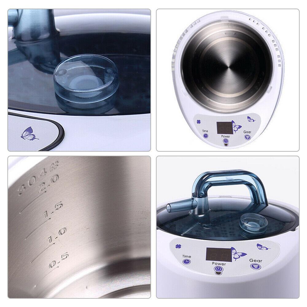 2.5L Portable Folding Steam Sauna SPA Room Tent with Steam Generator Capacity Weight Loss Detox Machine Full Body Slimming AC 220V
