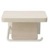 Nitori CS01 8530813 Single-Roll Toilet Paper Holder with Shelf Whitewash Direct from Japan