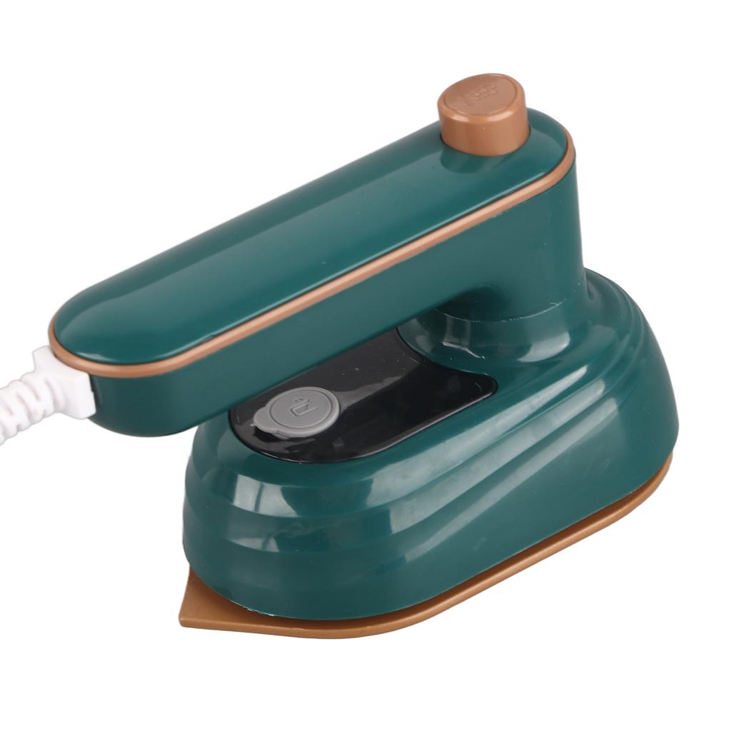Green Handheld Garment Steam Iron Wet Dry Dual Use Small Electric Clothing Steam Ironing Machine