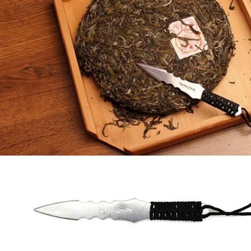 Stainless Steel Metal Insert Thickening Puer Tea Knife Cone, 1 PCS Puer Tea Knife Needle, Tea Accessories
