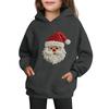 Sweatshirts For Teen Girls Hoodies Long Sleeve Drawstring Pullover Cute Printed Oversized Hoodie Christmas