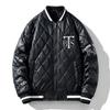 Neue Jacke Herren Lederjacke Herren Trendige Baseballjacke Verdickte Wärme Modische High-End Light Luxury Herren Lederjacke