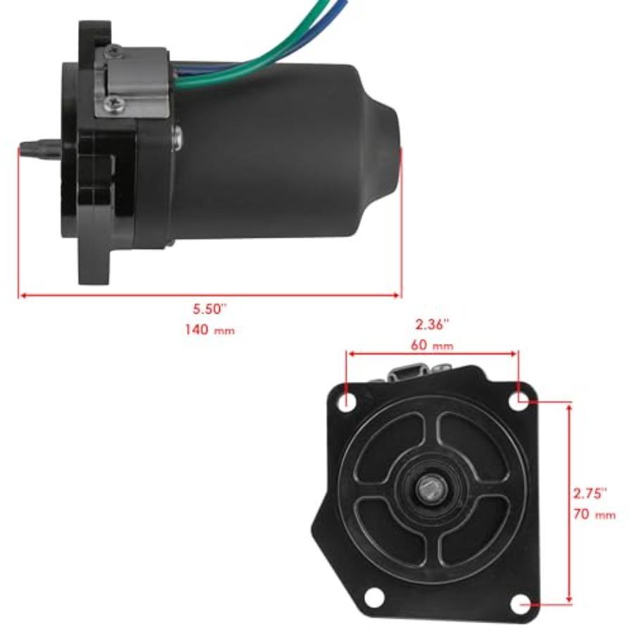 

Power Tilt Trim Compatible with Yamaha F75TLR F90TJR 20052011 Models 6D8438800000 6D8438800100 for Marine Engine Adjustment and United States