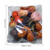 50/166pcs/Set Artificial Is Fake Thanksgiving Decorations With Gourds Home Thanksgiving Simulated Fake Pumpkin Decoration Set